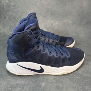 Nike Hyperdunk 2016 Basketball Shoes Midnight Navy Blue Mens 12.5
